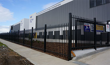 Storage King front fencing